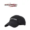 野球キャップデザイナーハットキャップバレンタインデイギフトメンズ刺繍コットン野球帽子ブラックMサンハット調整可能な高級ブランドロゴ