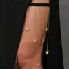 Cavaluti della catena ragno alla moda alla moda per donne gambe squisite creati creativi esagerati hip-hop sexy gioielli per il corpo sexy