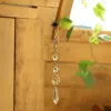 Decorazioni Silver Suncatcher Crystal Crystal Prism Light Catcher Finestra Sun Cazziere Rainbow Maker Prisma Garden Decoration Regalo per matrimoni