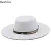 Brytyjski styl Feel Fedoras Hats dla kobiet 99