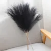 100cm Yapay Pampas Boho Dekoratif Çiçekler Ana Parti Masa Çiçek Dekorasyonu Dolap Deco Deco Fluffy Reed Grass 240422