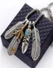 Fashion New Style Feather Eagle Claw Men and Women Hip Hop Hop Exquis Personalité Collier Pendant Bijoux de luxe Cadeau Q05316575535