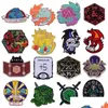 Tools Tools D20 DND RPG Permainan Dadu Dungeon Master Enamel Pin Logam Bros Lencana Mode Perhiasan Pakaian Topi Ransel Hadiah Aksesor Dha2r