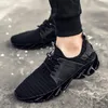 Running Shoes Super Cool Breathable Springblade Cushioning Soles Men Sneakers Bounce Summer Outdoor Lightweight Mesh Sport
