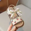 Sandalen Mädchen Schuhe Kinderprinzessin Mode Sandalen neue Sommer kleine Baby Kinder weiche Sohle Wohnungen Größe 22-31