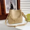 Çok renkli seçenek tasarımcı kova çantaları neonoe kahverengi çiçek omuz çantası louiseviestbag deri klasik crossbody çanta haberci toptan çanta çanta