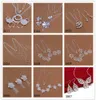 Factory Direct Women039s Sterling Silver Gioielli set 6 set molto misti EMS33fashion 925 Orero di collana in argento J5820839