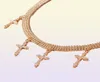 Colliers de glands croisés vintage pour femmes Collier de couloir de la chaîne de flèches multiprices en argent en or