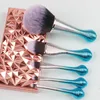 Make -up -Bürsten 5pcs/Set Mini Taille Pinsel 5 Werkzeuge Vollständiger Schönheitssatz