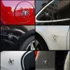 Universal Chrome Metal Spider Emblem 3D Car Sticker Gold Silver Decal voor vrachtwagens en auto's ZZ