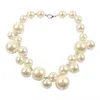 Yangliujia Pearl Collier European et American Style Personality Collier Mme Girl Travel Wedding Accessoires 240428