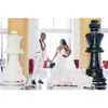 Ruffles Sweetheart Abiti a cascata a cascata Cattedrale Train African Nigerian Fishtail Wedding Gown Robe de Mariee CG001