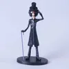 Action Toy Figures Robin Nami Usopp Helicopter Burukku Black Dress Standing Model Toy PVC Childrens Gift Seriesl2403