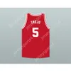 Niestandardowy Danny Trejo 5 Tijuana Piranhas Basketball Jersey Meksykańska zespół ekspansji wszystkie zszyte rozmiar S M L XL XXL 3xl 4xl 5xl 6xl najwyższej jakości