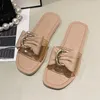 Slippers 2024 Summer Fashion Women Chaussures Transparent Soft Bottom Metal Decoration Sandales Females Place Outdoor Casual