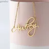 Pendant Necklaces Name Neckalce Dainty Personalized Jewelry Customized Childrens Name Neckalce for Mom Tween Girl Christmas GiftWX