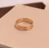 The Promise Ring of Love Luxury et exquis Ring High Love avec 18 km rose Gold for Men Women Diamond qui avec des anneaux originaux