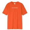 Camisetas masculinas não, obrigado Hip Hop Funny Printing T-shirt Men Fashion T Rous Summer Summer Loose Menswear Casual Camiseta Casual de tamanho grande H240429