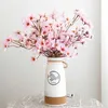 Fleurs séchées fleurs artificielles longues branche sakura mariage garland