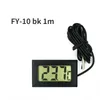 MINI DIGITAL HUMIDIDE METER THERMERMOMERMER HYGROMERMER CAPTOR GAUGE LCD TEMPERTATRATEUR Aquarium Surveillance Aquarium Affichage intérieur