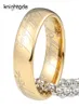 Hoge kwaliteit 6 mm 8 mm wolfraamcarbide -ringen voor mannen dames top goldrose goldblackblue vergulde en reguliere gravure koepelband 2104687277