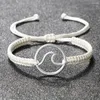 Link braccialetti 2024 braccialetti fatti a mano per coppia filo regolabile corda corda intrecciata da donna yoga fascino regalo gioiello regalo