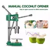 Processori per alimenti Manuale di cocco verde Coconut Macchina Manuale di apertura Pressa di apertura