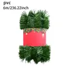 Decoratieve bloemen Kerstmis Garland Home Party Wanddeur Decor Boom ornamenten voor trap open haard Kerstmisdecoratie benodigdheden