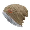 Beanie/Skull Caps Winter Beanie Hat for Men Knitted Hat Winter Cap Beanie Women Thick Wool Neck Scarf Cap Balaclava Mask Bonnet Hats Set d240429