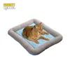 Cawayi Kennel Dog Cooling Mat Pet Ice Pad Teddy Mattress Pet Cool Mat Bed Cat Summer Keep Cool Cool Ice Silk Cooling Dog Mat for Dogs 240423