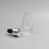 保管ボトルガラスバイアルクリアドロッパーボトル30ml 1オンスequid e-liquid化粧品包装