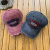 Ballkappen Retro -Buchstaben Baseball Cap Women Vintage Sticked Löcher Snapback Hut Korean Hip Hop Feste weibliche Sonnenhüte