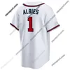 Goud 13 Ronald Acuna Jr. Jerseys 28 Matt Olson 1 Ozzie Albies 7 Dansby Swanson Baseball Jersey 27 Austin Riley Will Smith Jorge Soler Tyler Matzzek Eddie Rosario Heredia