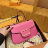 VLT loco kleine vierkante tas mode handtas luxe kleine geurige stijl vrouwen schouder crossbody tas gekleurde wijn god tas modieuze internet beroemde tas 240429