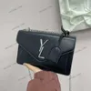 Beige Black Y5L Torby pod pachami Klasyczne skórzane torebki dla damskich kobiet łańcuchowe torby na ramię torebka crossbody ze srebrnym złotym literą sprzęt hobo clut