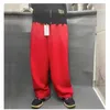 Men's Pants Men Hiphop Casual Streetwear Joggers Cotton Wide Leg Loose Trendy Plus Size XXXXL Sweatpants Track Trousers Dance Clothing