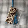 Stume da stoccaggio Donne leopardo Shoder PVC BASSE PERSOLATA TRASPAREnt INFROOT CROUSE GRIVE GRIDE LEOPARDS GRANING CONSEGNA DELLA PERCHIE