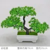 Dekorative Blumen Mini Künstliche Kiefernpflanzen Bonsai gefälschte Baum Ornamente Plastiklandschaft Simulation für home Desktop Decors Geschenk