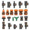 Kits Garden Hose Quick Connector 1/2 3/4 1 Inch Pipe Coupler Stop Water Connector Repair Joint Drip Irrigation System 32/20/16mm Hose
