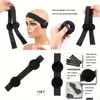 Wig Caps Aliader 1Pc Hair Elastic Band For Wigs With Magictape Headband Edge Laying Scarf Wraps Fixed Lace 230630 Drop Delivery Produc Otywj