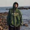 Erkek Hoodies Sweatshirts Bahar Sonbahar Adam Hoodies Harajuku Sweatshirt Üstleri Hoodie Erkekler Japonya Moda Sokak Giyim Erkek Giyim Yeşil Hoodies Erkekler Yeni 2023 D240429