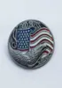 Amerikaanse vlag Silver Eagle Men Belt Buckle SWBY705 Geschikt voor 4 cm wideth snap on riem met continu stock6589447
