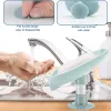 Set 1Pc Soap Holder LeafShape Self Draining Soap Dish Holder Not Punched Soap Holder Suction Cup Soap Dish Suitable for Bathroom