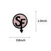Broches sally face logo hard email pin badge sieraden
