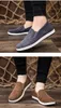 Free Shipping Men Women Shoes Solid Breathable Soft Anti-Resistant Flat Black Brown Grey Mens Trainers Sport Sneakers GAI