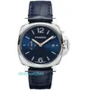 Модные роскошные часы Penarrei Designer Min Mechanical Watch Mens 42 мм синяя тарелка ночная световая дисплей PAM01274