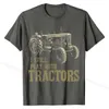 Camisetas masculinas engraçadas Eu ainda brinco com tratores Funny Farmer Farm Gree