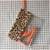 Stume da stoccaggio Donne leopardo Shoder PVC BASSE PERSOLATA TRASPAREnt INFROOT CROUSE GRIVE GRIDE LEOPARDS GRANING CONSEGNA DELLA PERCHIE