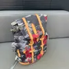 Duża pojemność plecak projektant męskiej torby na ramię kwiat torebka komputerowa Christophers Plecak Plecak torba podróży kepaal torba podróżna zaino uomo
