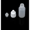 50pcs 15 ml/20 ml/30 ml/50 ml Großhandel Augen Flüssigentropper nachfüllbare Flaschen leere plastische quetschbare Reisefarbe